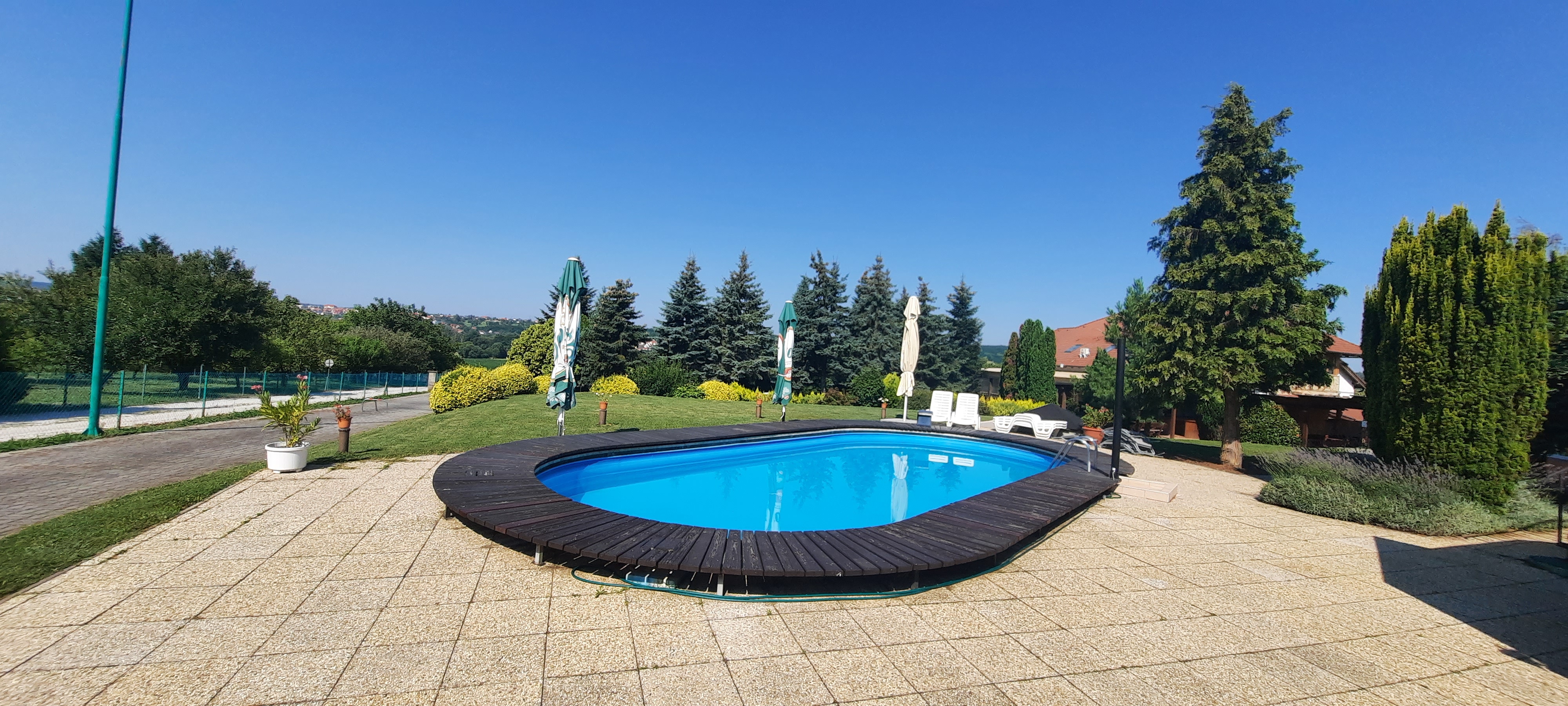 Panoráma Hévíz felé